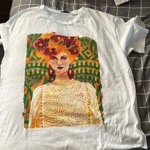 Printed graphic tshirt